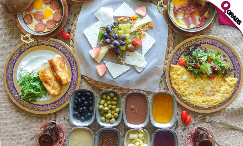 Traditional Turkish Breakfast at Recep Usta, Alhazm Mall!